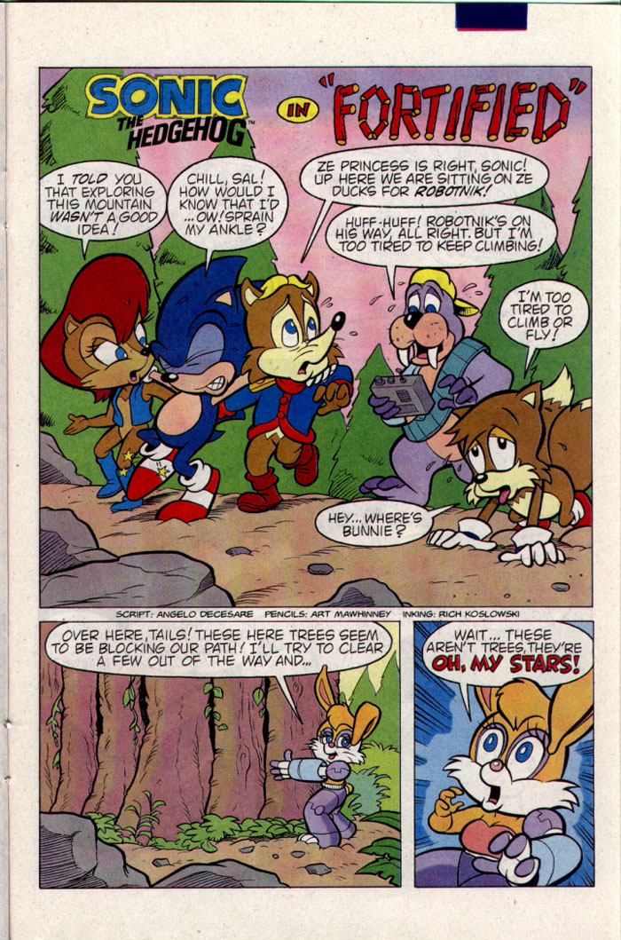 Sonic - Archie Adventure Series September 1995 Page 18